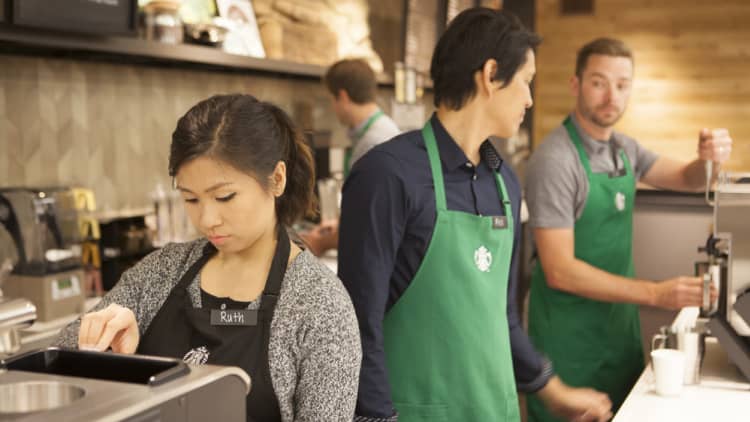 Starbucks CEO: We are committed to pay parity for all genders and races